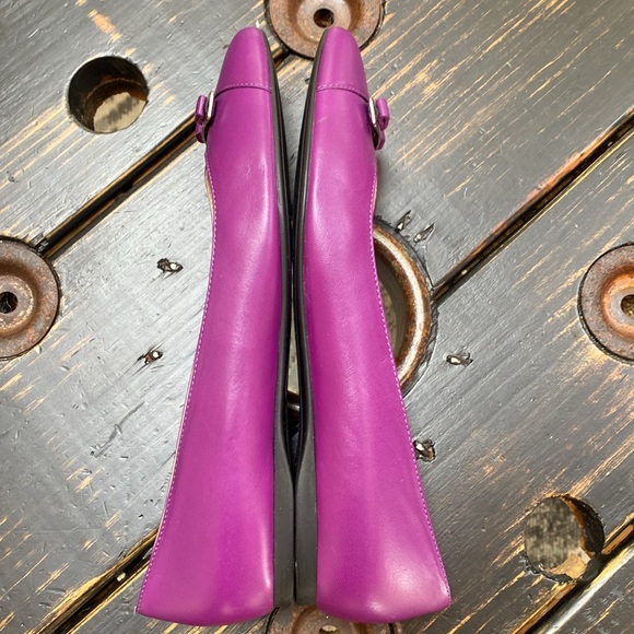 Ferragamo Purple Flats - Picture 3 of 11